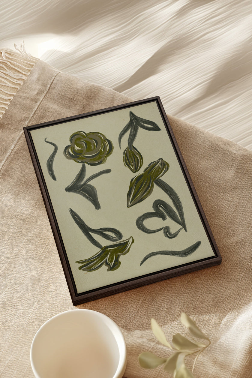 BOTANIC RELIC, Oeuvre sur toile étirée