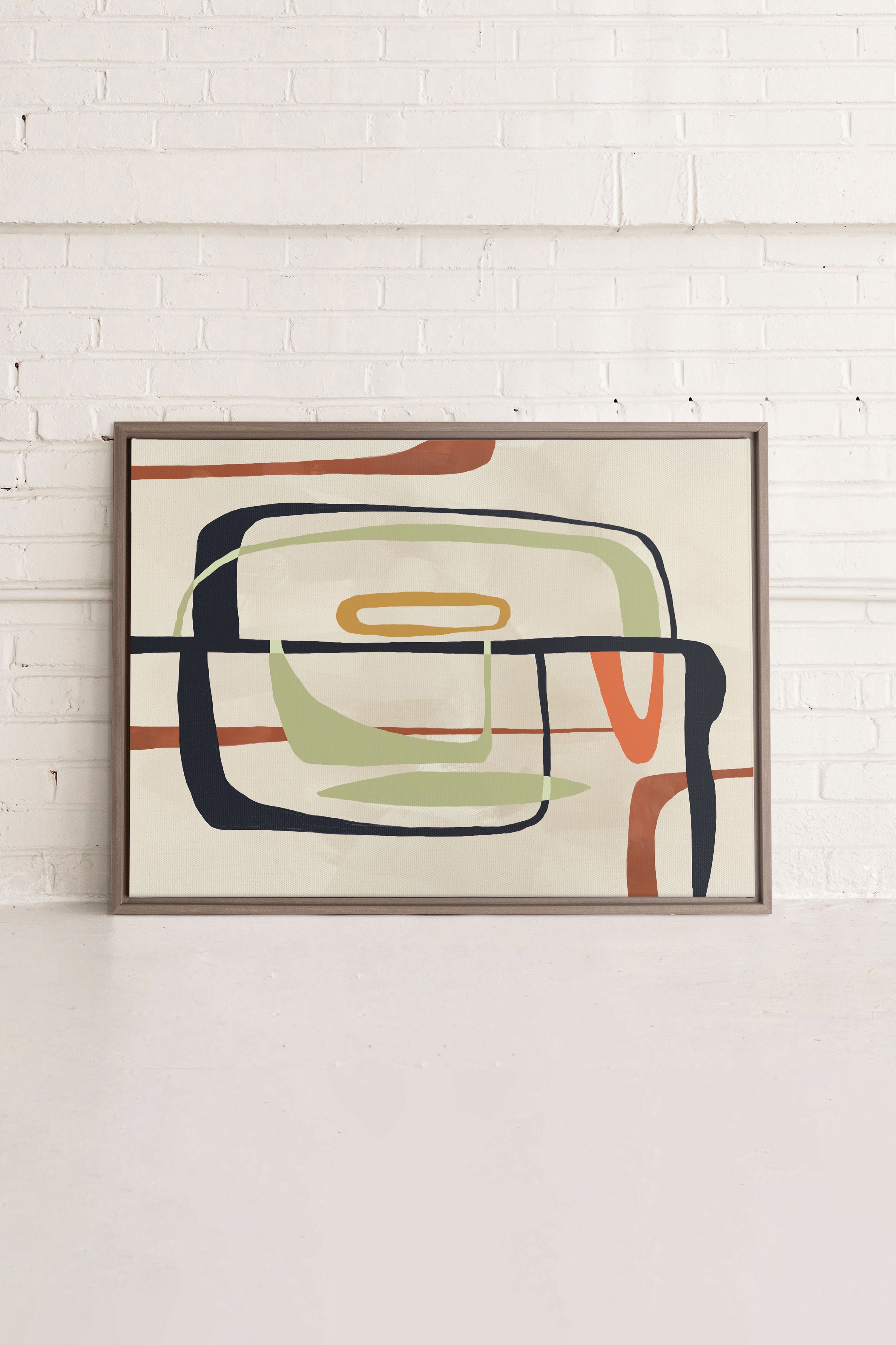 ÉMOTION, Oeuvre sur toile étirée