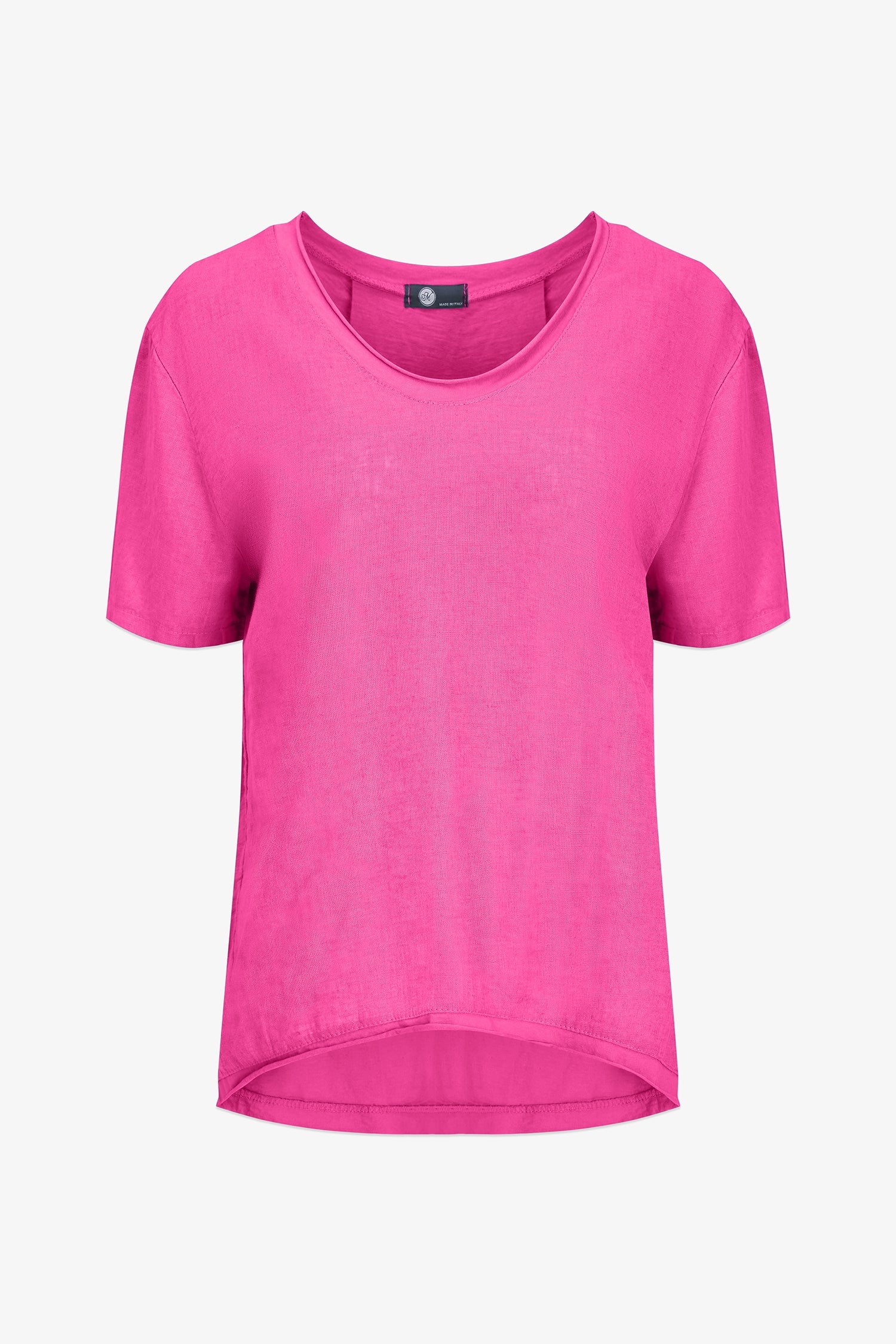 Women's Knit Woven Combo Top