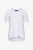 Women's Knit Woven Combo Top