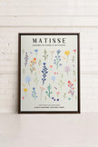 ENSEMBLE DE FLEURS, Oeuvre sur toile étirée