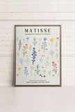 ENSEMBLE DE FLEURS, Oeuvre sur toile étirée