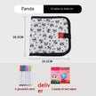 Children's Early 10-sided Education Picture Book Double-sided Graffiti Drawing Board Portable Children Drawing Coloring Book