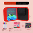 Children's Early 10-sided Education Picture Book Double-sided Graffiti Drawing Board Portable Children Drawing Coloring Book