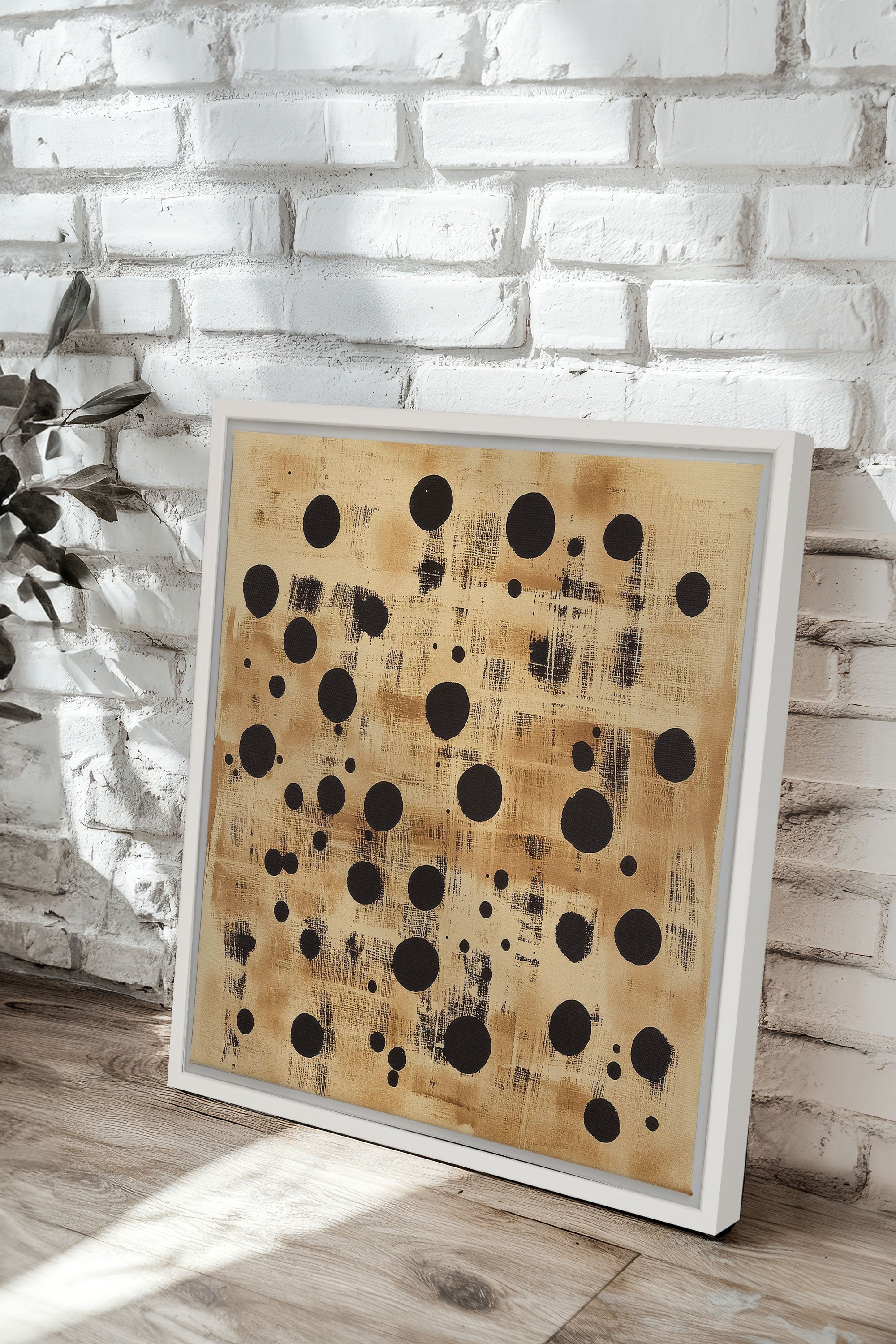 EARTHLY CONSTELLATION, Oeuvre sur toile étirée