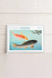 COMMON & GOLDEN CARP, Oeuvre sur toile étirée