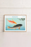 COMMON & GOLDEN CARP, Oeuvre sur toile étirée