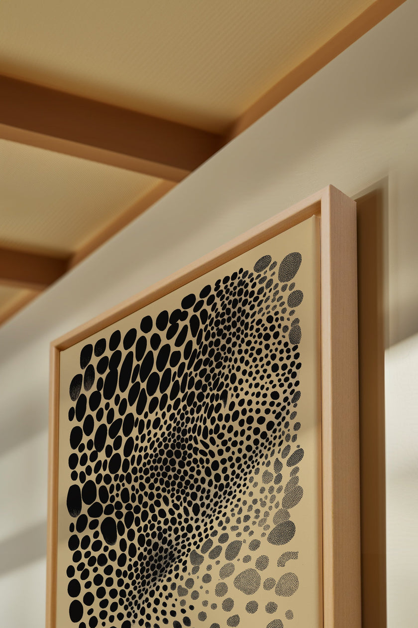 DARK BURST, Oeuvre sur toile étirée