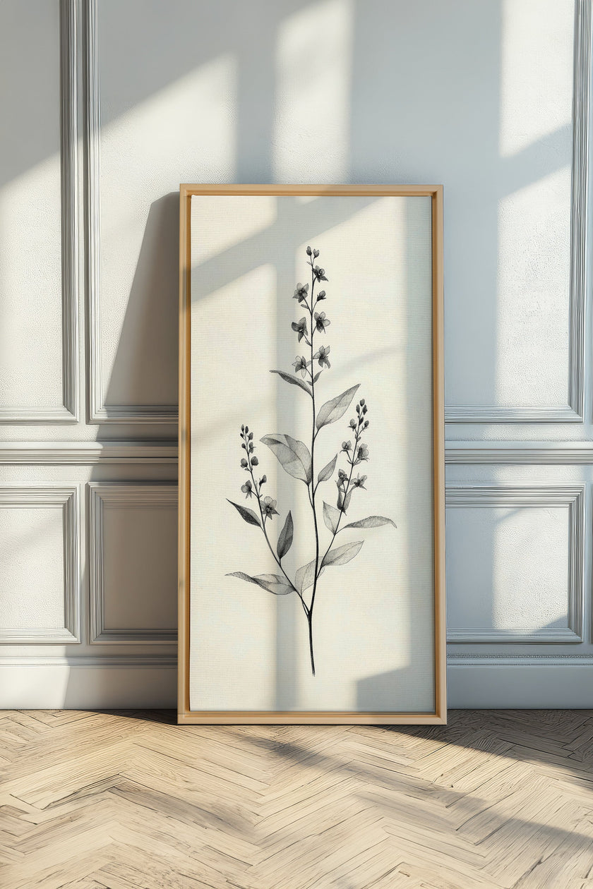 NATURE'S SKETCH, Oeuvre sur toile étirée