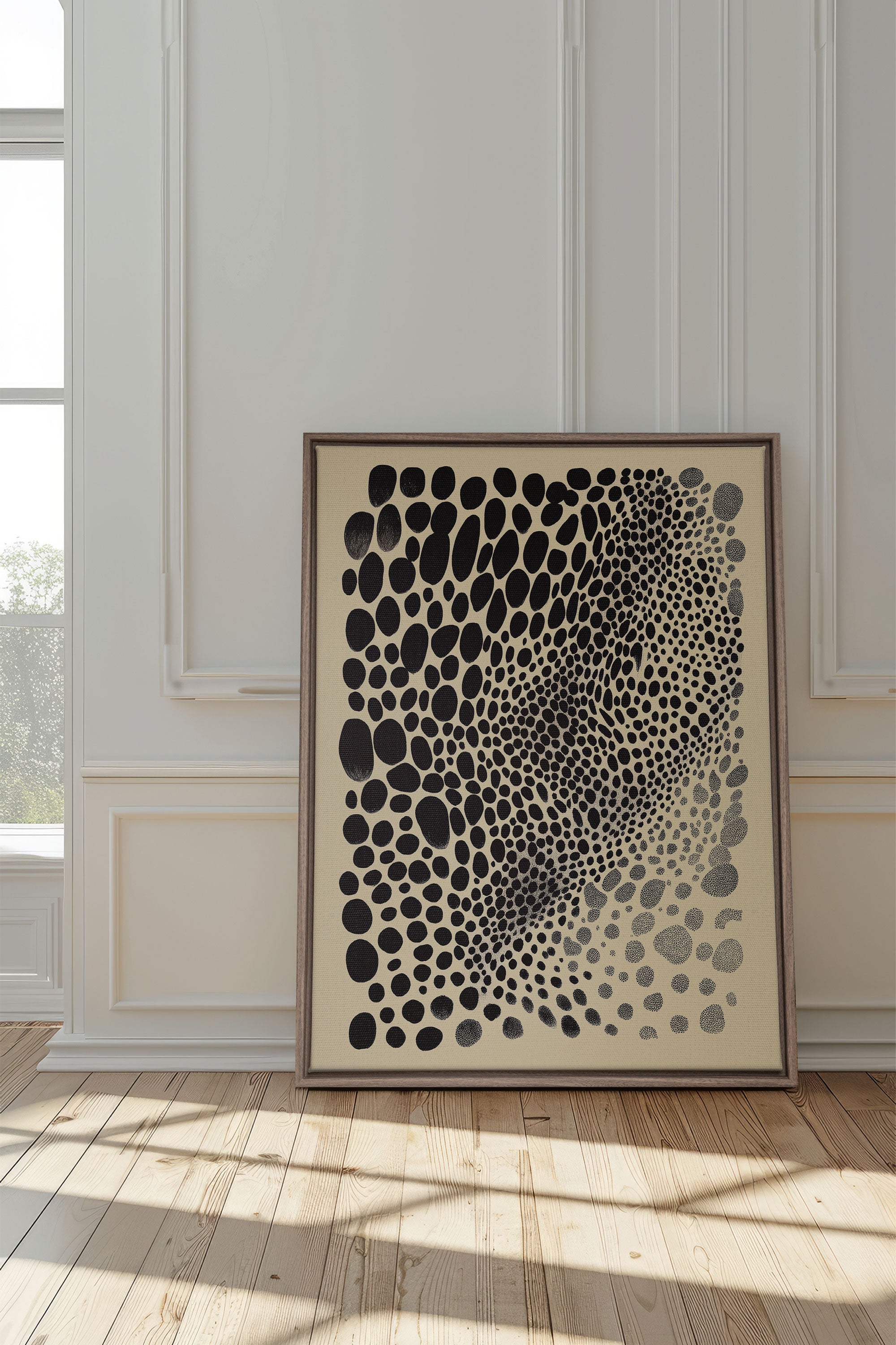 DARK BURST, Oeuvre sur toile étirée
