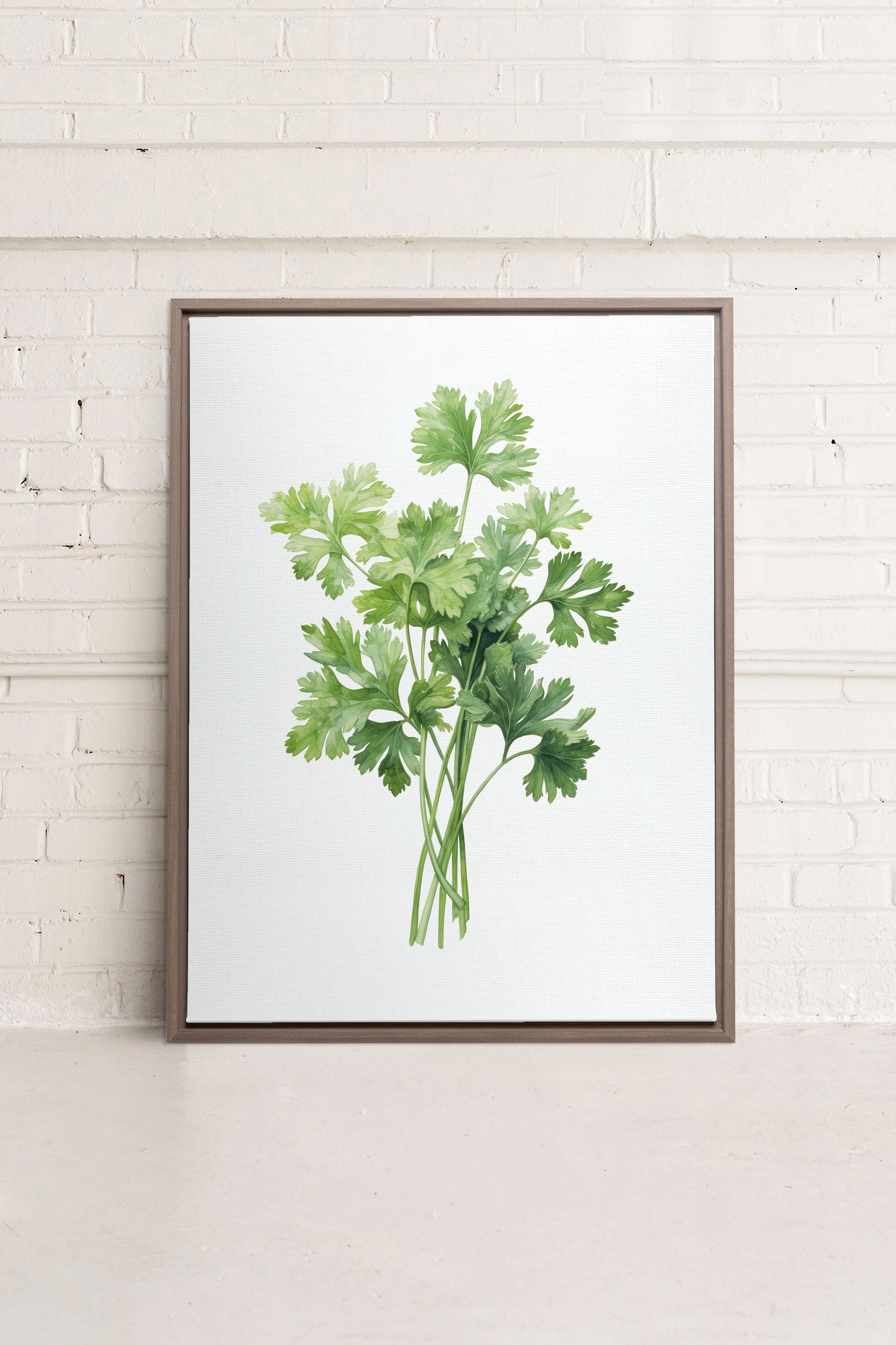 CILANTRO, Oeuvre sur toile étirée