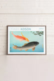 COMMON & GOLDEN CARP, Oeuvre sur toile étirée