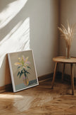 ETERNAL LILY, Oeuvre sur toile étirée