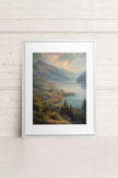 MOUNTAIN RETREAT, Oeuvre sur toile étirée