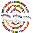 100 Countries Decorative Paper Toothpick Dessert steak Cake flag 🚩
