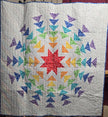 Store Sample- Lap Quilt- Rainbow Star