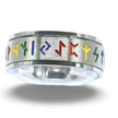 Rotating Ring - Stress Anxiety Relief - Viking Amulet Enamel