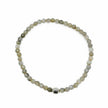 Bracelet - Faceted Labradorite with Buddha - 4mm