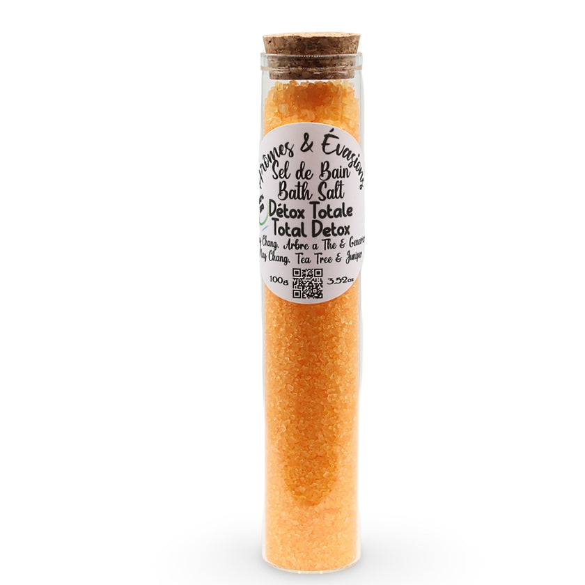 Bath Salt -Total Detox Potion -May Chang, Tea Tree & Juniper Essential Oils