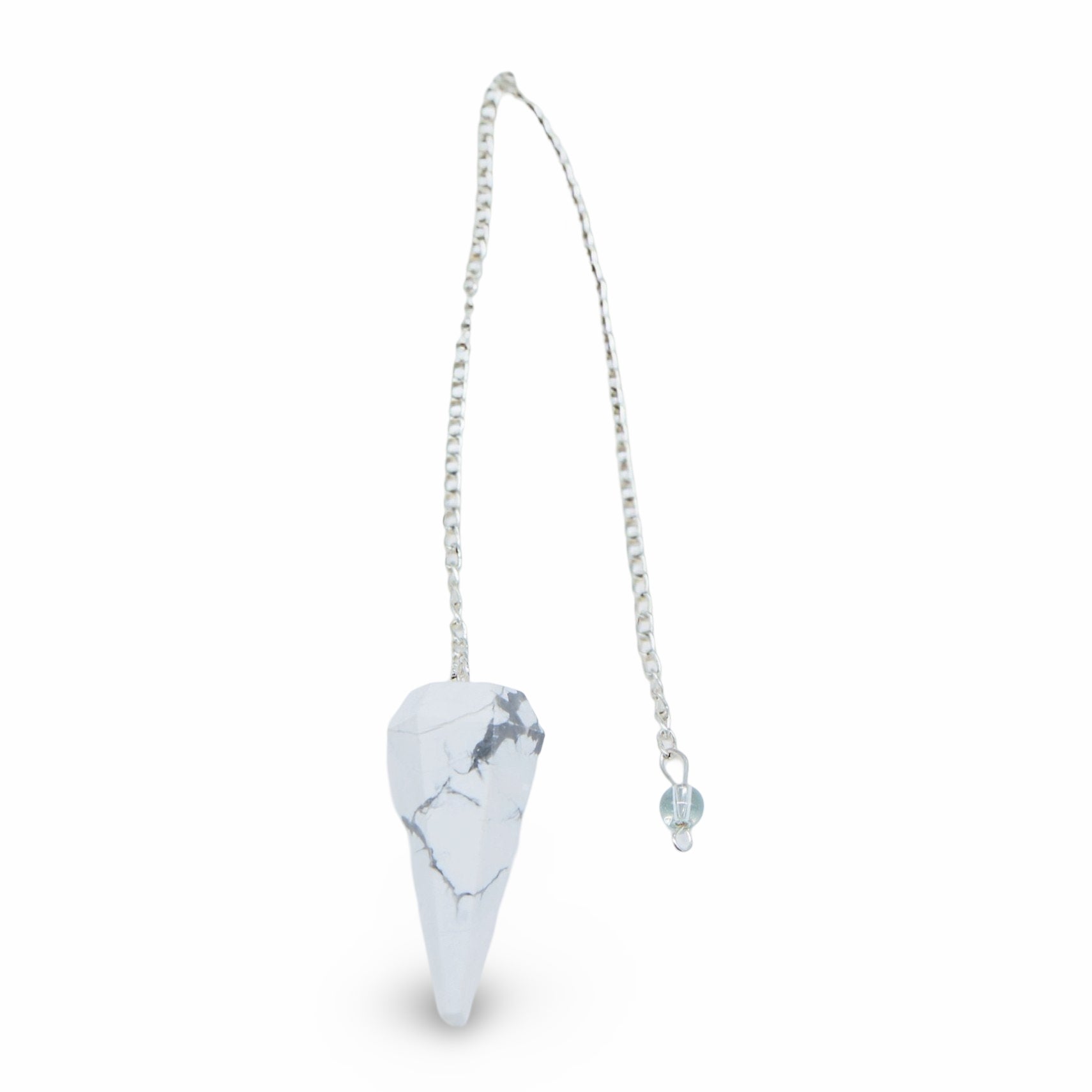 Pendulum - Faceted - Howlite