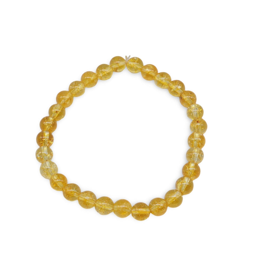 Bracelet - Golden Citrine - 6mm