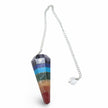 Pendulum - Faceted - 7 Chakras