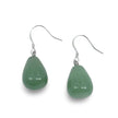 Earring - Natural Stone with 925 Sterling Silver Earring Hooks