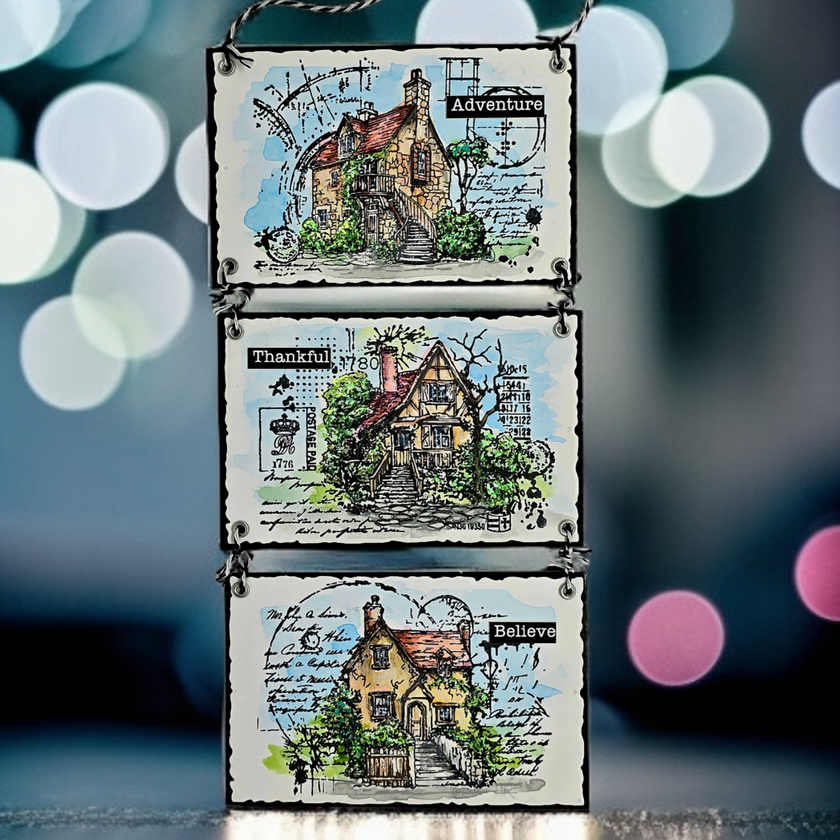 AALL and Create - A6 Stamp Set - Heritage Homes