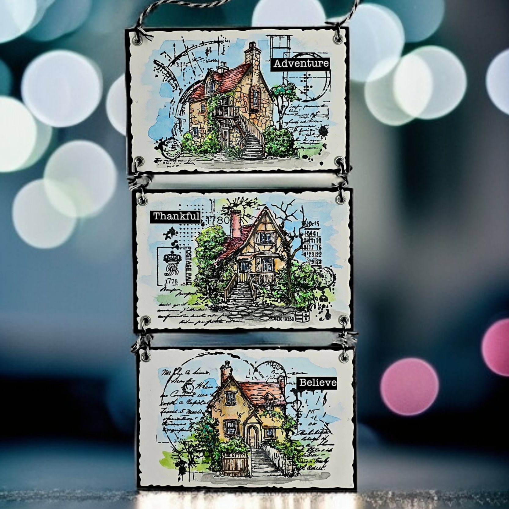 AALL and Create - A6 Stamp Set - Quiet Corners