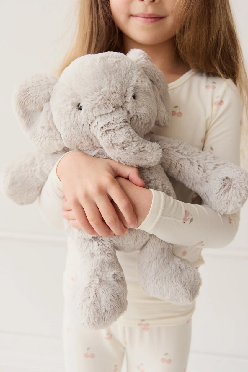 Plush - Olive the Grey Elephant - Snuggle Bunnies