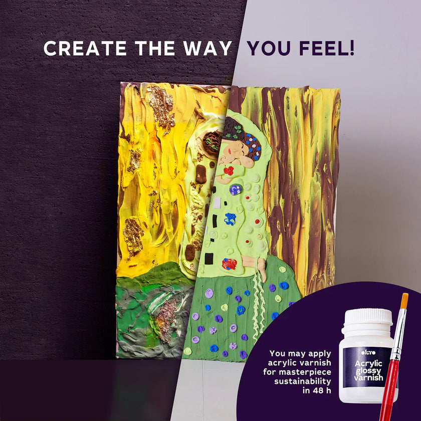 OKTO - KIT DE PEINTURE CRÉATIVE 3D DIY - L'ESBUISE