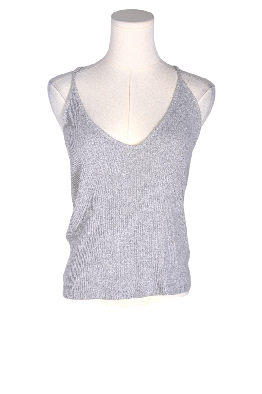 ABERCROMBIE & FITCH Women Tank Tops Regular fit in Gray - M