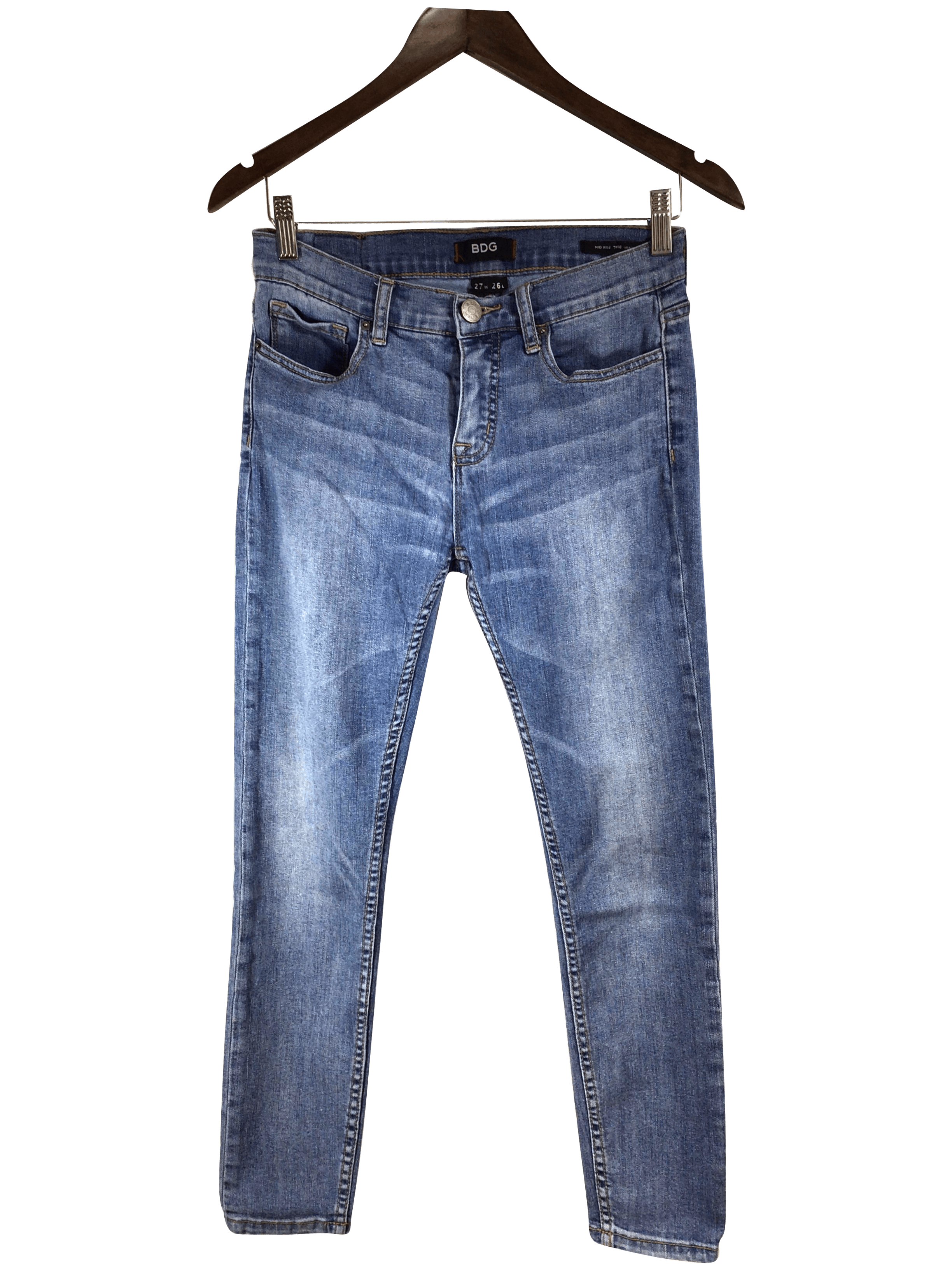 BCG Women Straight-Legged Jeans Regular fit in Blue - 27x26