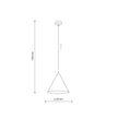 CONO Modern Minimalist Pendant Light M