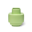 Layer Ceramic Vase - Matte Light Green Glaze