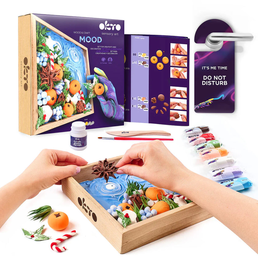 OKTO - WOOD & CRAFT - MOOD - HAPPINESS