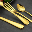 High-end tableware 24 piece set Cool Matching flatware