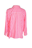 IZOD Women Button Down Tops Regular fit in Pink - 2X