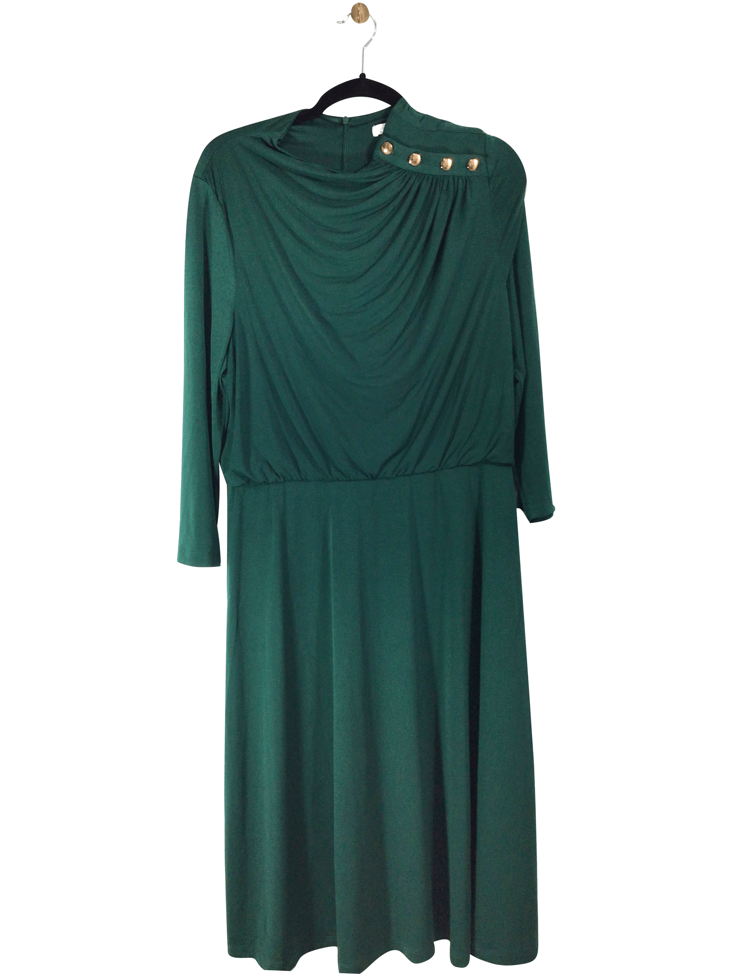 LONDON TIMES Women Maxi Dresses Regular fit in Green - 16