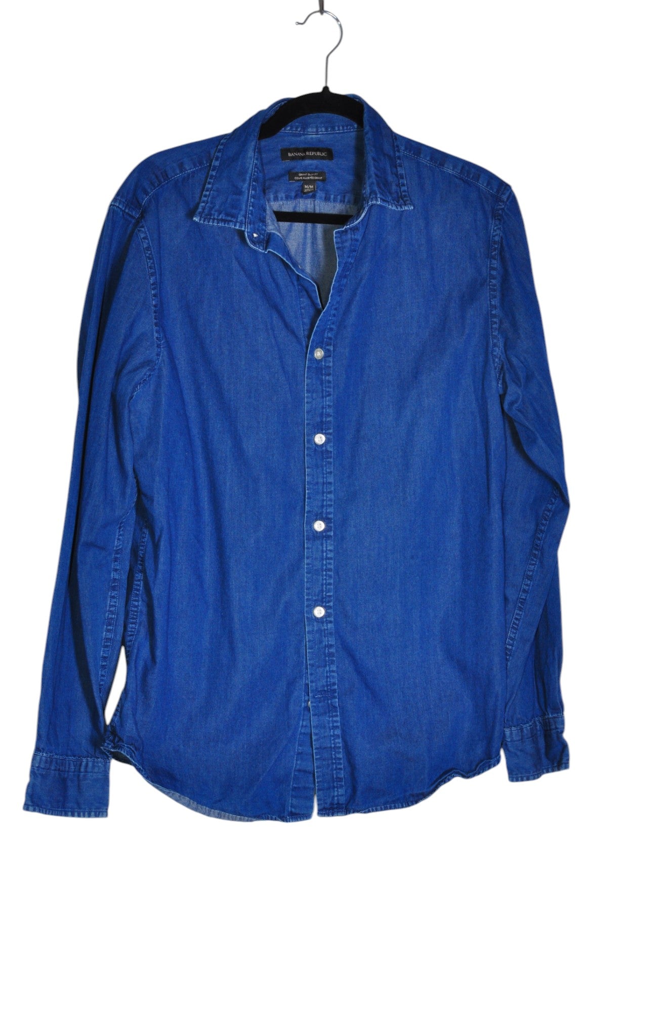 BANANA REPUBLIC Women Button Down Tops Regular fit in Blue - M