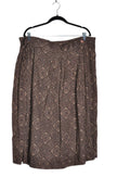 RENA ROWAN Women A-Line Skirts Regular fit in Brown - 14