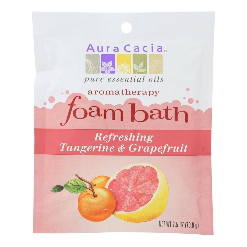 Aura Cacia - Tangerine/Grapefruit Foam Bath (71g)