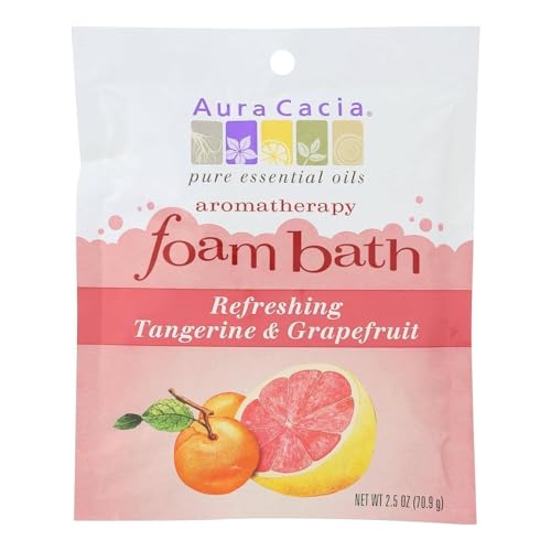 Aura Cacia - Tangerine/Grapefruit Foam Bath (71g)