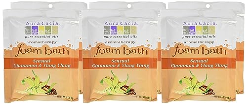 Aura Cacia - Cinnamon/Ylang Ylang Foam Bath (71g)