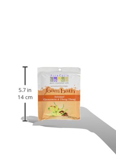 Aura Cacia - Cinnamon/Ylang Ylang Foam Bath (71g)