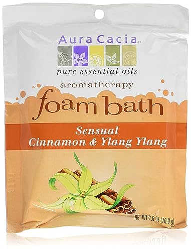Aura Cacia - Cinnamon/Ylang Ylang Foam Bath (71g)