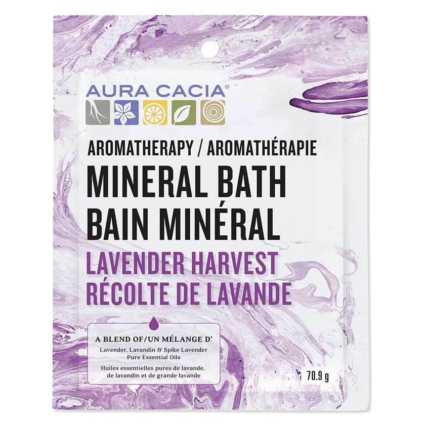 Aura Cacia - Lavender Harvest Mineral Bath (71g)