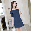 New Fashion Casual denim Jeans Mini dress
