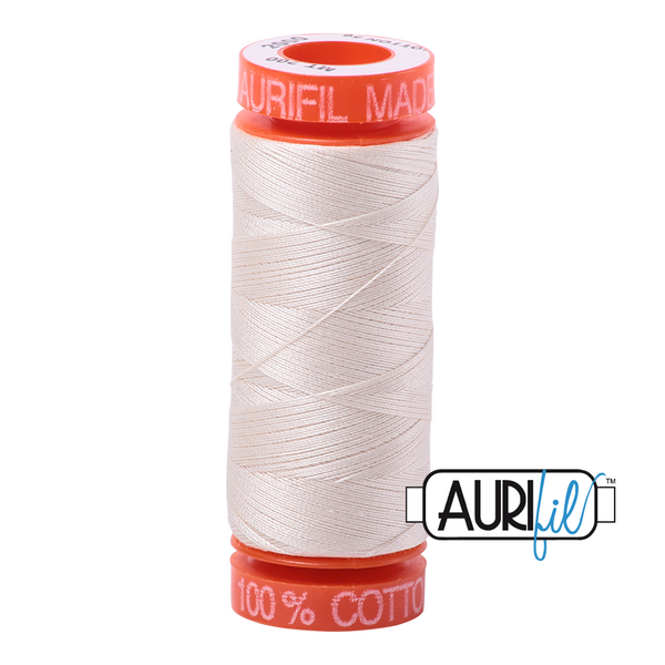 Aurifil Thread- 50wt cotton Thread-  Small Spools
