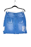 PIXIE + DIAMOND Women Denim Skirts Regular fit in Blue - M